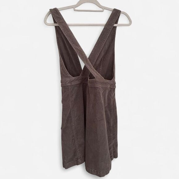 Show Me Your Mumu Connelly Corduroy Overall Mini Dress Dark Academia Preppy S - Picture 5 of 7